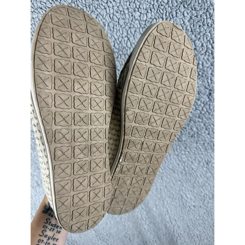 Twisted X Women's 8.5 Kicks Casual Shoes Sand Shell Tweed WCA0028